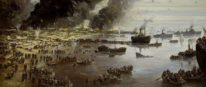 The evacuation at Dunkirk