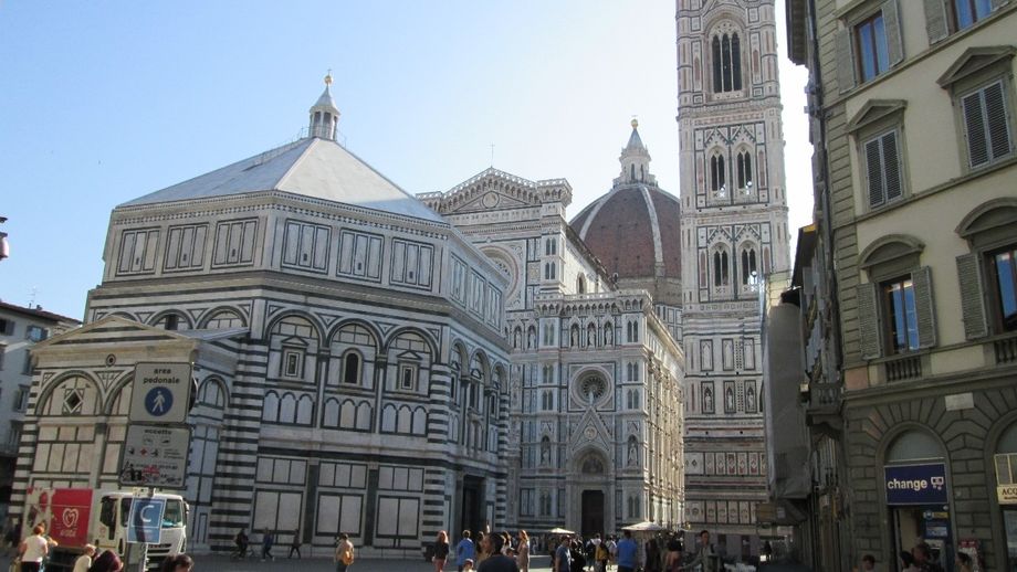 Baptistry, Cathedral and Campanile