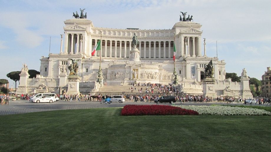 The Victor Emmanuel Monument, or the Wedding Cake' as it is known
