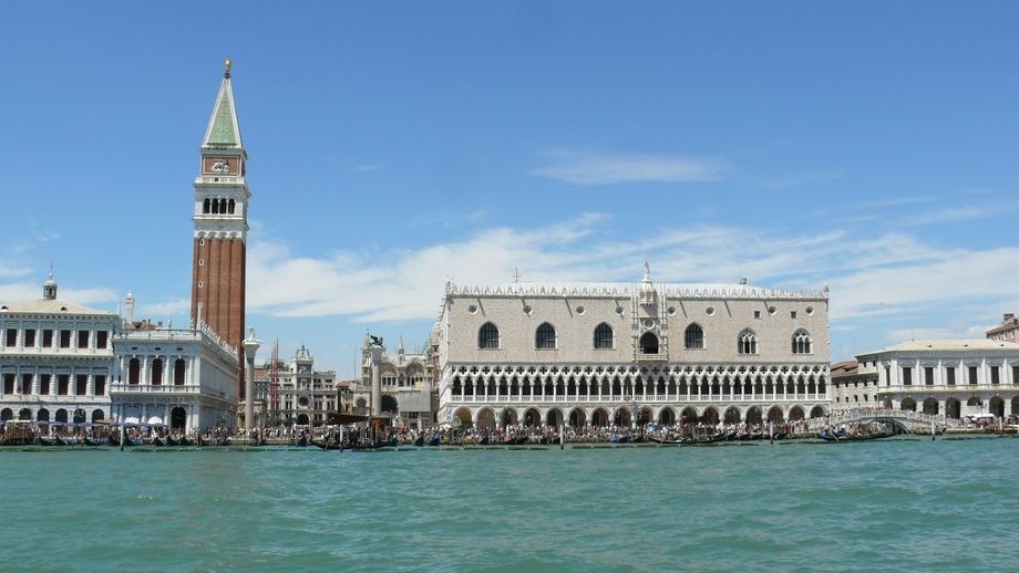 The Campanile, St Mark's Square and the Doge's Palace