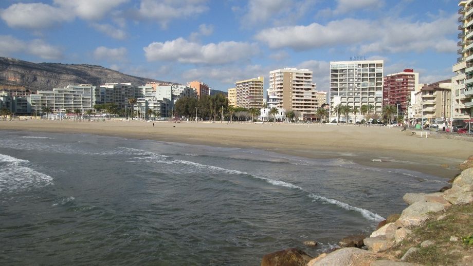 The beach at Oropresa
