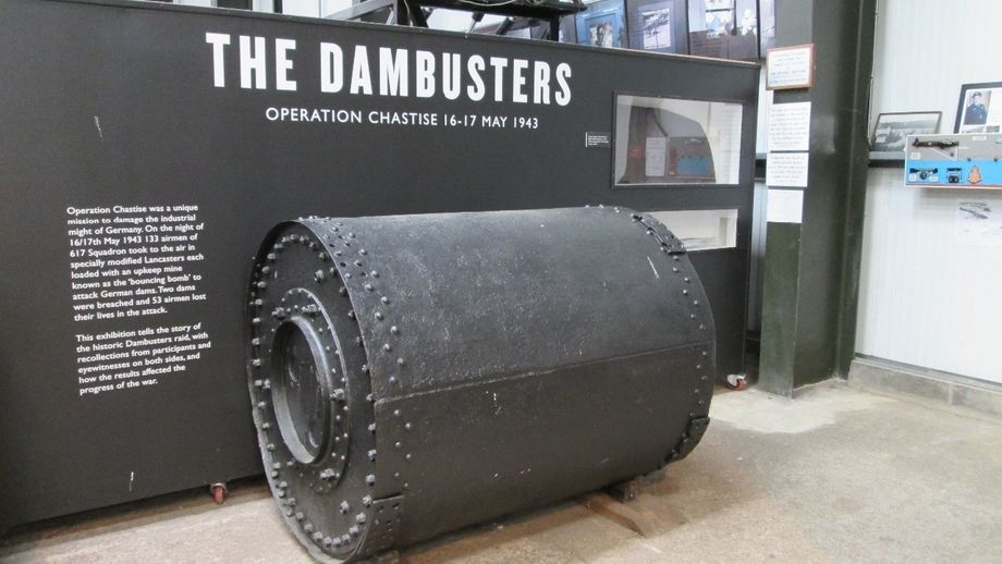 The Dambusters bouncing bomb