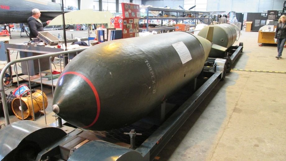 An 8,000lb bomb