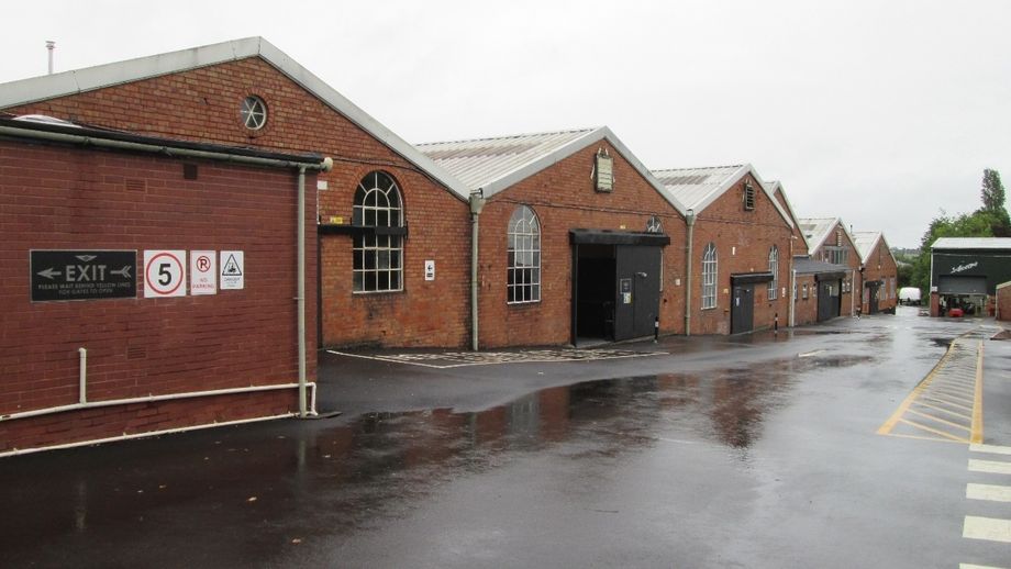 Some of the original factory buildings dating back to 1919