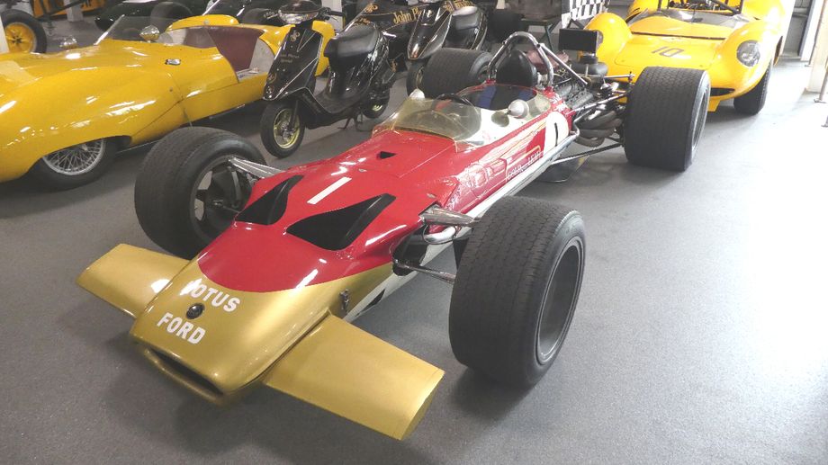 The 1967-71 Lotus 49 driven by Graham Hill
