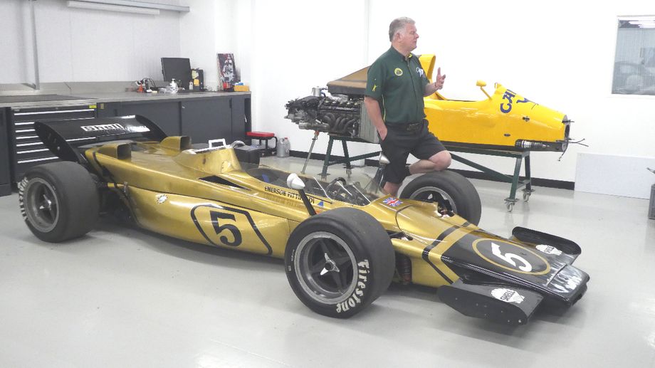 Lotus gas turbine F1 car