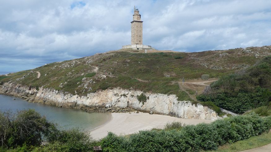 The Tower of Hercules lighthouse